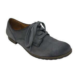 Naya Tiber Gray Leather Lace Up Oxford Shoes Womens 7.5
